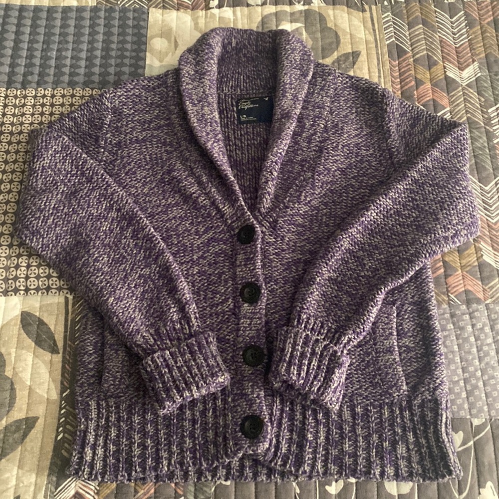 AE Heavy Knit Cardigan